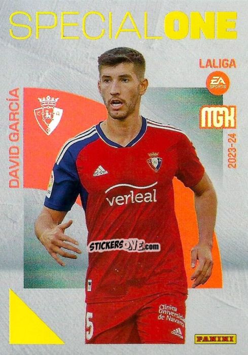 Figurina David García - LaLiga 2023-2024. Megacracks n. 388 - Panini