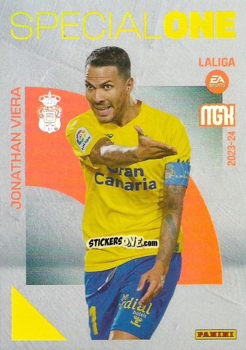 Cromo Jonathan Viera - LaLiga 2023-2024. Megacracks n. 395 - Panini