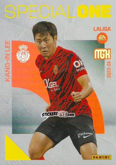 Figurina Kang-In Lee - LaLiga 2023-2024. Megacracks n. 396 - Panini