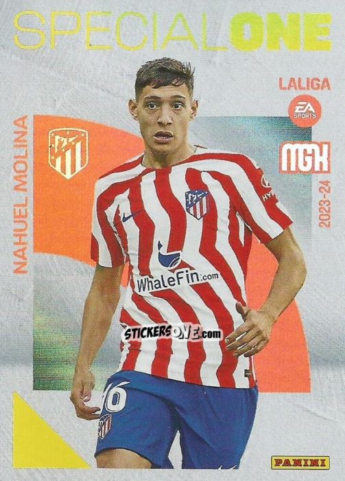 Figurina Nahuel Molina - LaLiga 2023-2024. Megacracks n. 401 - Panini