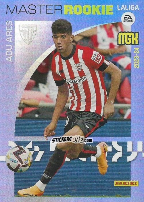 Figurina Adu Ares - LaLiga 2023-2024. Megacracks n. 406 - Panini