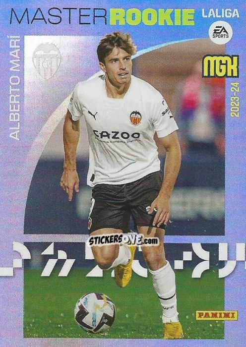 Cromo Alberto Mari - LaLiga 2023-2024. Megacracks n. 408 - Panini