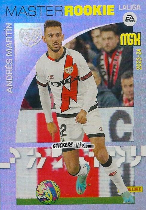 Figurina Andrés Martín - LaLiga 2023-2024. Megacracks n. 410 - Panini