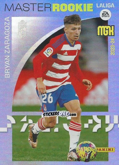 Sticker Bryan Zaragoza - LaLiga 2023-2024. Megacracks n. 414 - Panini