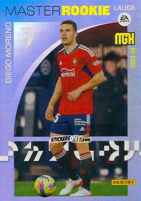 Figurina Diego Moreno - LaLiga 2023-2024. Megacracks n. 416 - Panini