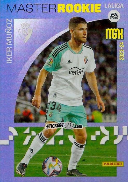Figurina Iker Muñoz - LaLiga 2023-2024. Megacracks n. 419 - Panini