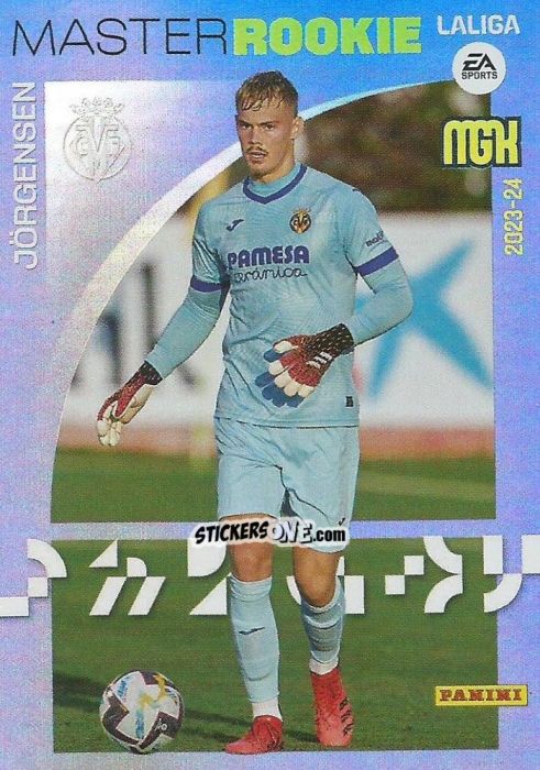 Sticker Jörgensen - LaLiga 2023-2024. Megacracks n. 421 - Panini