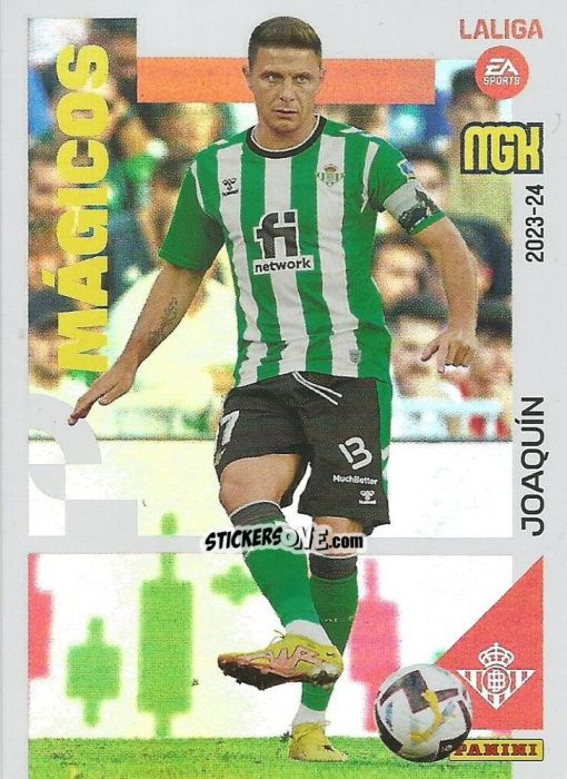 Sticker Joaquín - LaLiga 2023-2024. Megacracks n. 437 - Panini