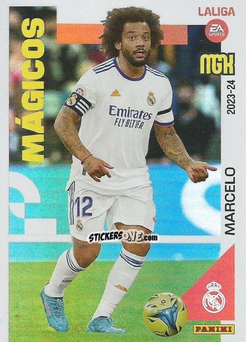 Figurina Marcelo - LaLiga 2023-2024. Megacracks n. 438 - Panini