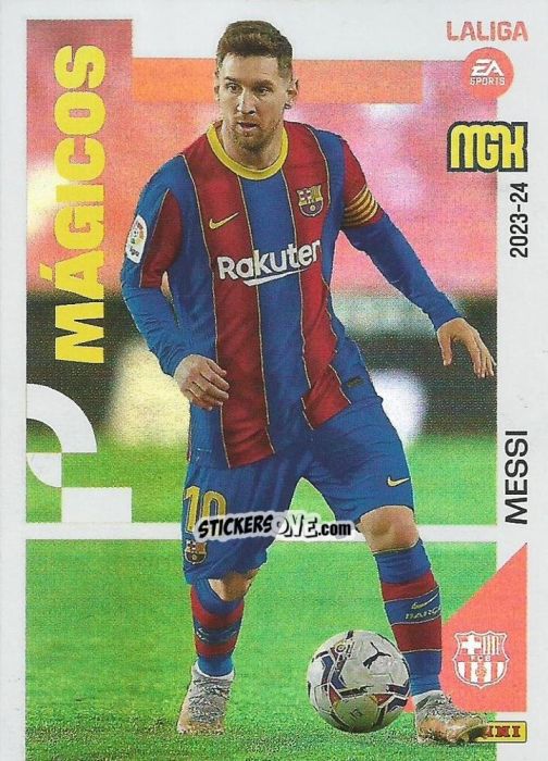 Cromo Messi - LaLiga 2023-2024. Megacracks n. 439 - Panini