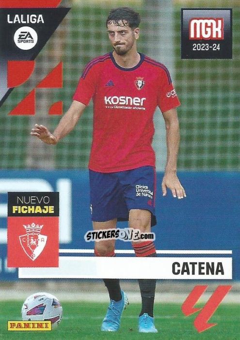 Figurina Catena - LaLiga 2023-2024. Megacracks n. 444 - Panini