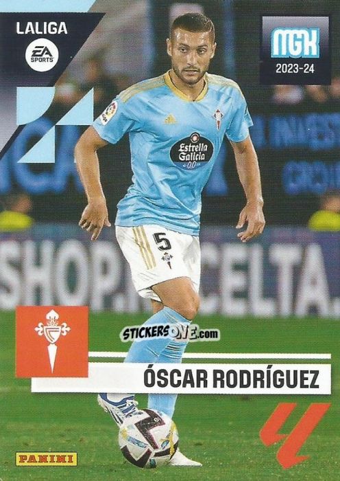 Figurina Óscar Rodríguez - LaLiga 2023-2024. Megacracks n. 156 - Panini