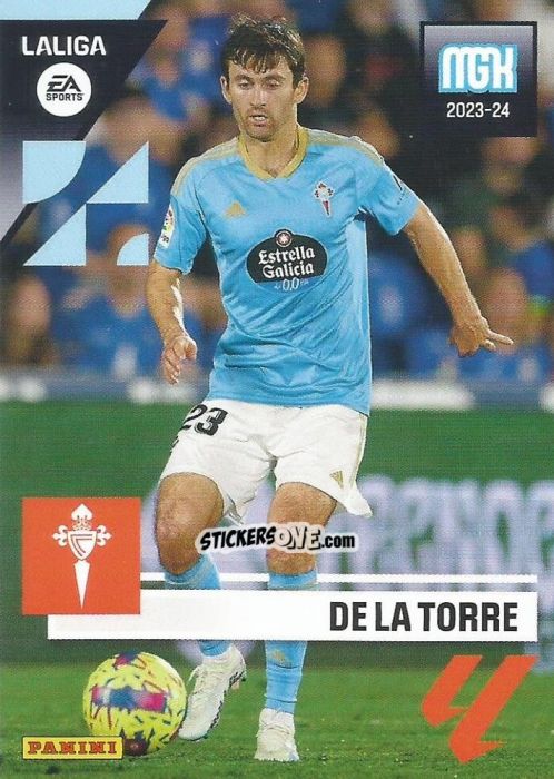 Figurina De la Torre - LaLiga 2023-2024. Megacracks n. 157 - Panini