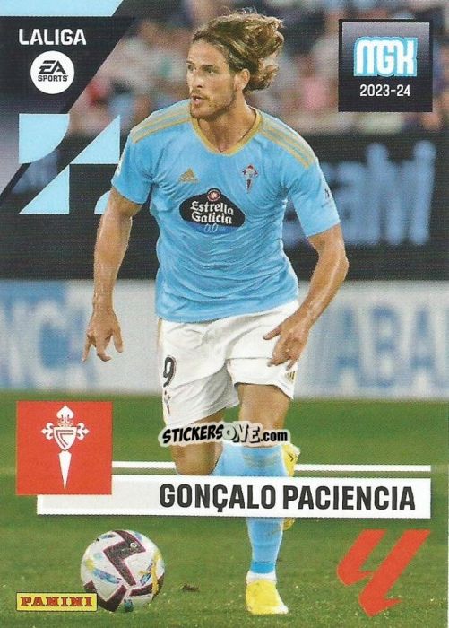 Cromo Gonçalo Paciencia - LaLiga 2023-2024. Megacracks n. 160 - Panini