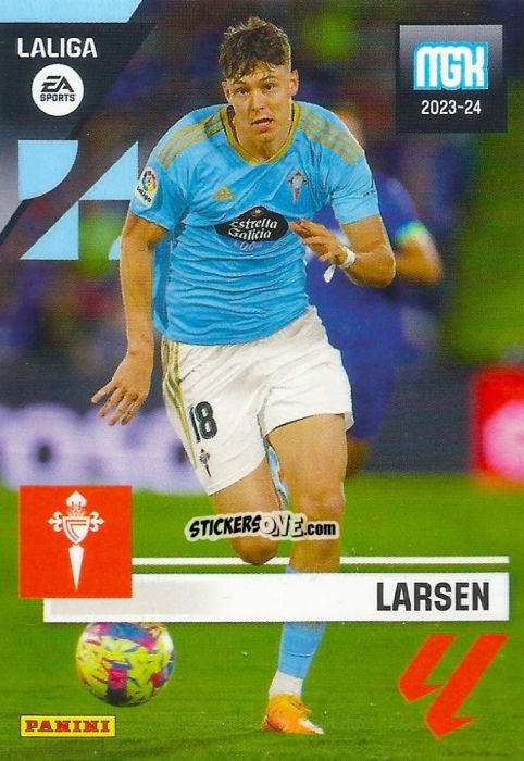 Figurina Larsen - LaLiga 2023-2024. Megacracks n. 161 - Panini