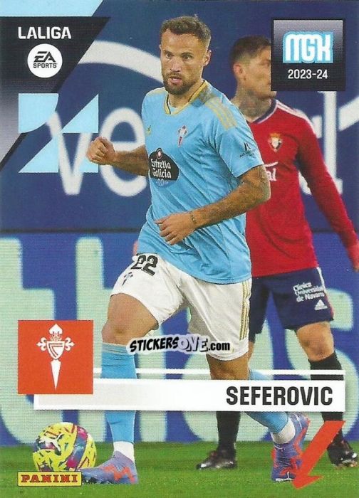 Figurina Seferovic - LaLiga 2023-2024. Megacracks n. 162 - Panini