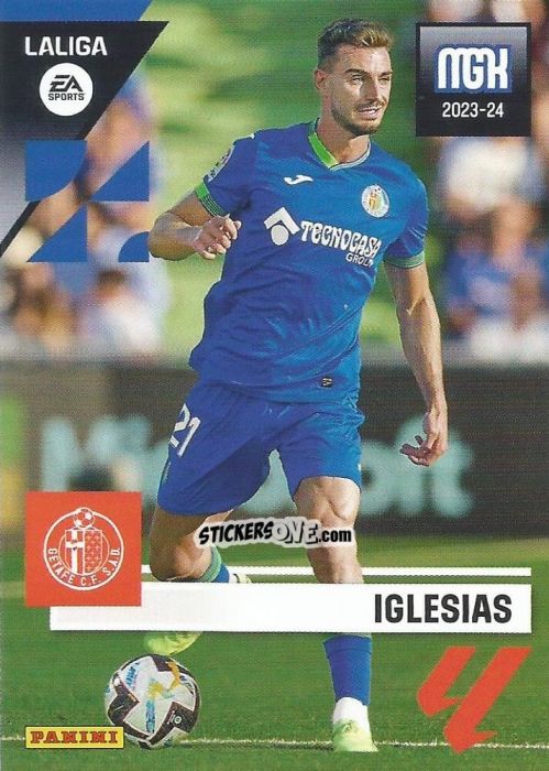 Figurina Iglesias - LaLiga 2023-2024. Megacracks n. 171 - Panini