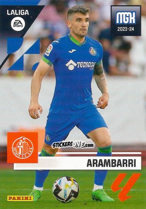 Figurina Arambarri - LaLiga 2023-2024. Megacracks n. 173 - Panini