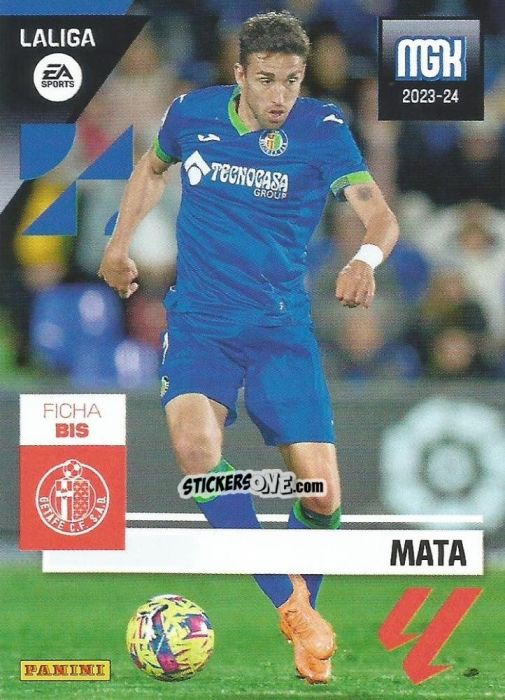 Figurina Mata - LaLiga 2023-2024. Megacracks n. 176bis - Panini