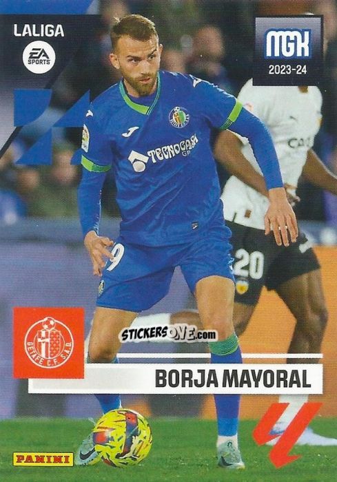 Figurina Borja Mayoral - LaLiga 2023-2024. Megacracks n. 180 - Panini
