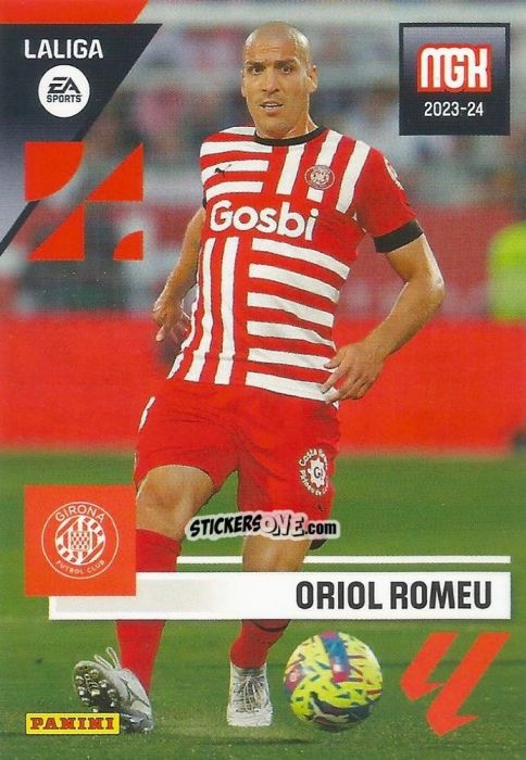 Cromo Oriol Romeu - LaLiga 2023-2024. Megacracks n. 190 - Panini