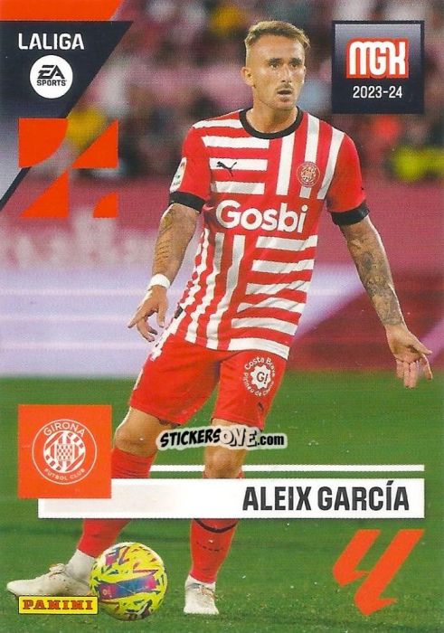 Cromo Aleix García - LaLiga 2023-2024. Megacracks n. 191 - Panini