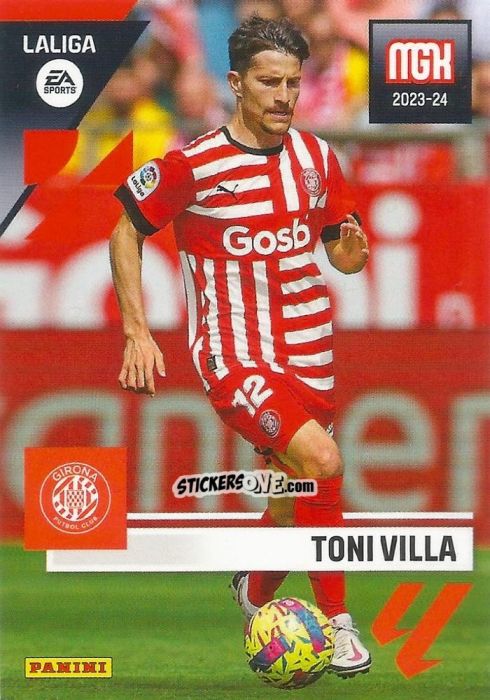 Cromo Toni Villa - LaLiga 2023-2024. Megacracks n. 197 - Panini