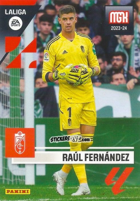 Figurina Raúl Fernández - LaLiga 2023-2024. Megacracks n. 200 - Panini