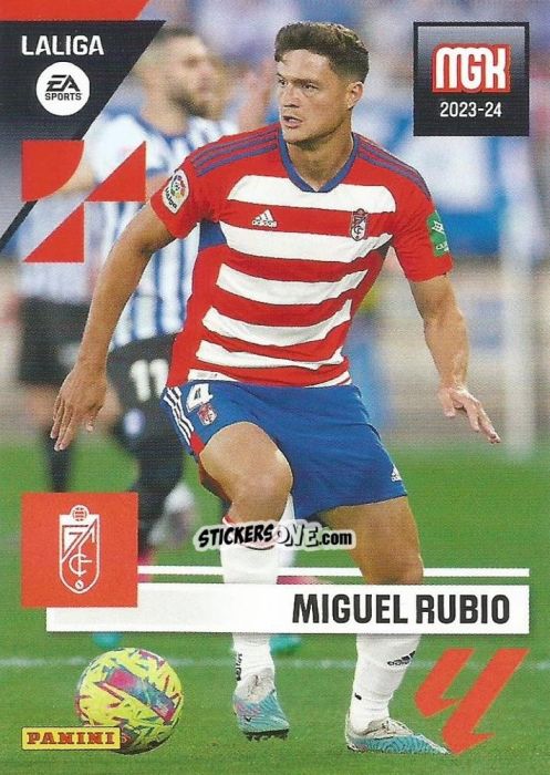 Sticker Miguel Rubio - LaLiga 2023-2024. Megacracks n. 203 - Panini