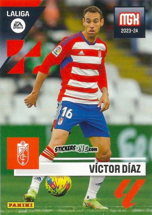 Cromo Víctor Díaz - LaLiga 2023-2024. Megacracks n. 204 - Panini