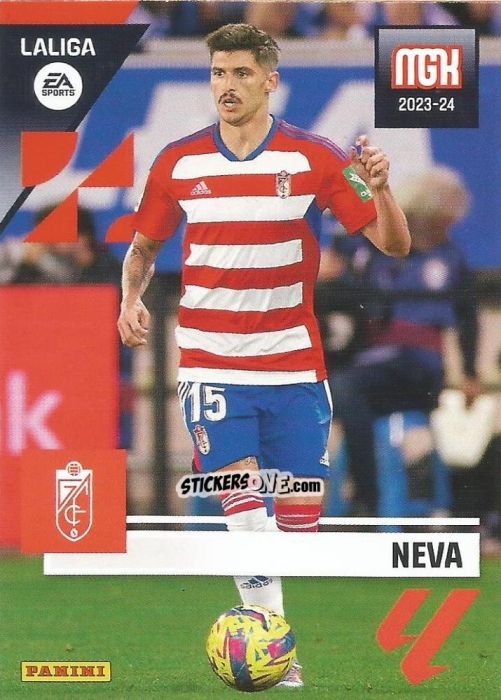 Figurina Neva - LaLiga 2023-2024. Megacracks n. 207 - Panini
