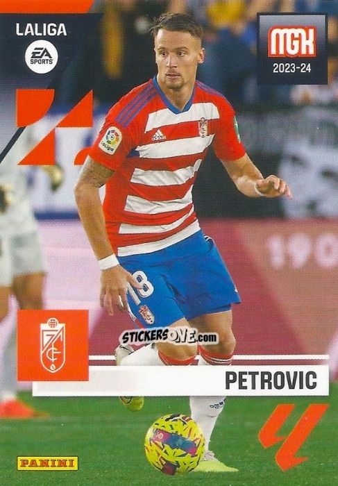Cromo Petrovic - LaLiga 2023-2024. Megacracks n. 208 - Panini