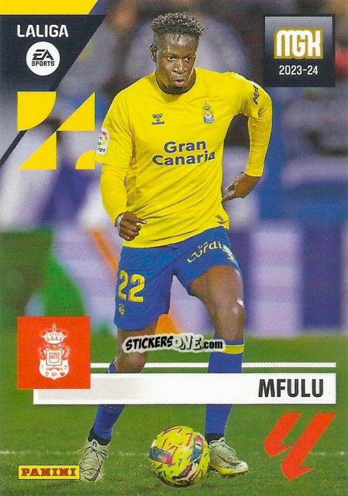 Cromo Mfulu - LaLiga 2023-2024. Megacracks n. 226 - Panini