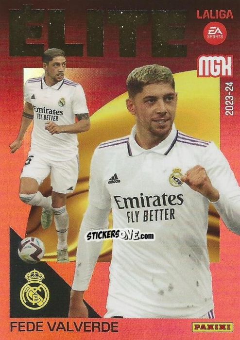 Cromo Fede Valverde - LaLiga 2023-2024. Megacracks n. 3 - Panini
