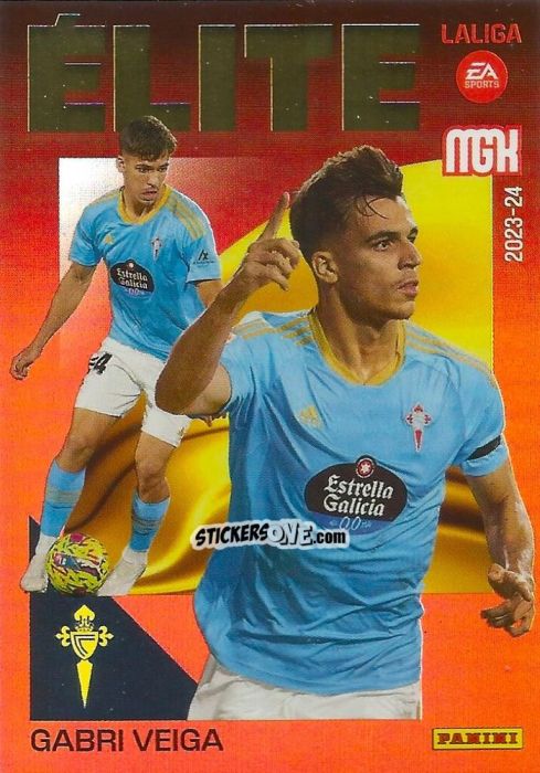 Cromo Gabri Veiga - LaLiga 2023-2024. Megacracks n. 4 - Panini