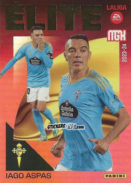 Figurina Iago Aspas - LaLiga 2023-2024. Megacracks n. 7 - Panini