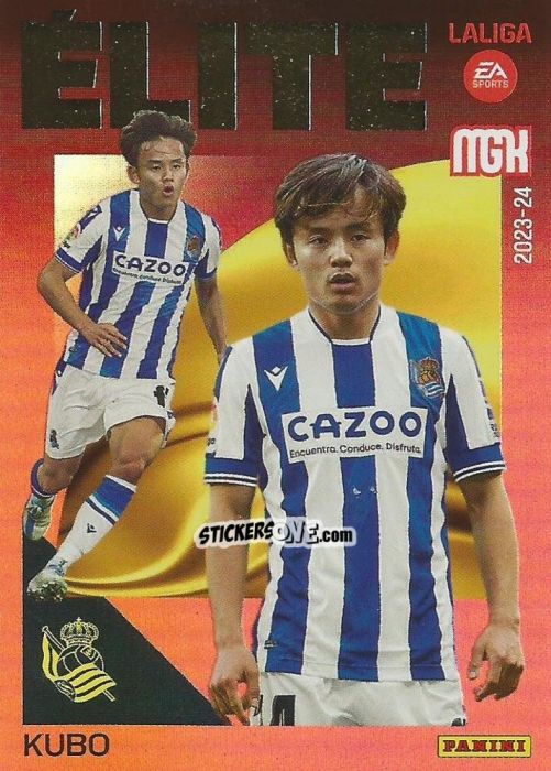 Sticker Kubo - LaLiga 2023-2024. Megacracks n. 8 - Panini