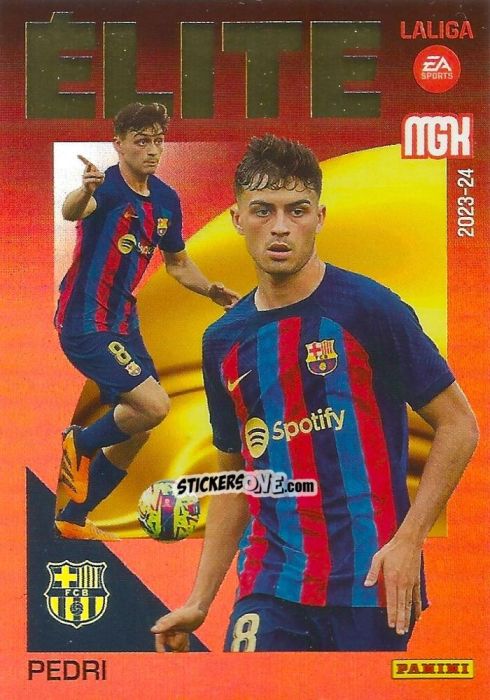 Sticker Pedri - LaLiga 2023-2024. Megacracks n. 13 - Panini