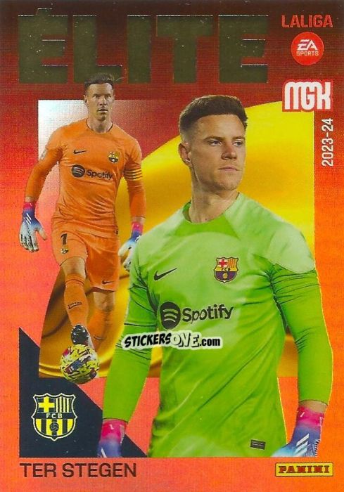 Figurina Unai Simón - LaLiga 2023-2024. Megacracks n. 15 - Panini