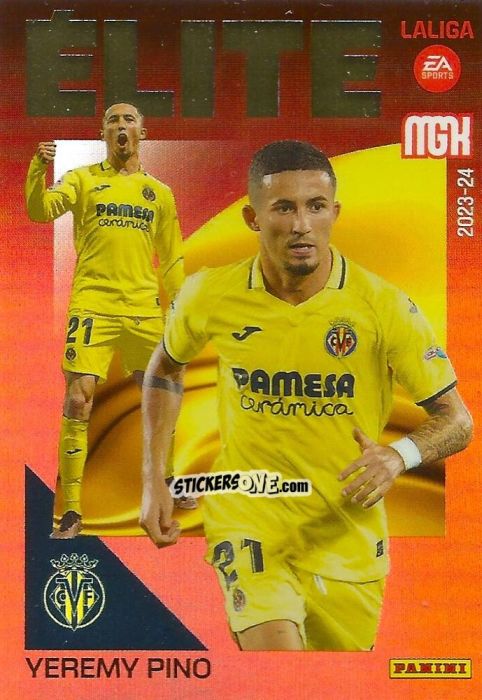 Figurina Yeremy Pino - LaLiga 2023-2024. Megacracks n. 17 - Panini