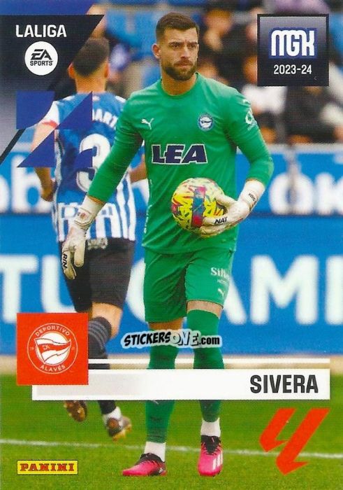 Figurina Sivera - LaLiga 2023-2024. Megacracks n. 20 - Panini