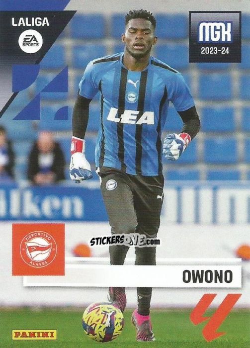 Cromo Owono - LaLiga 2023-2024. Megacracks n. 21 - Panini