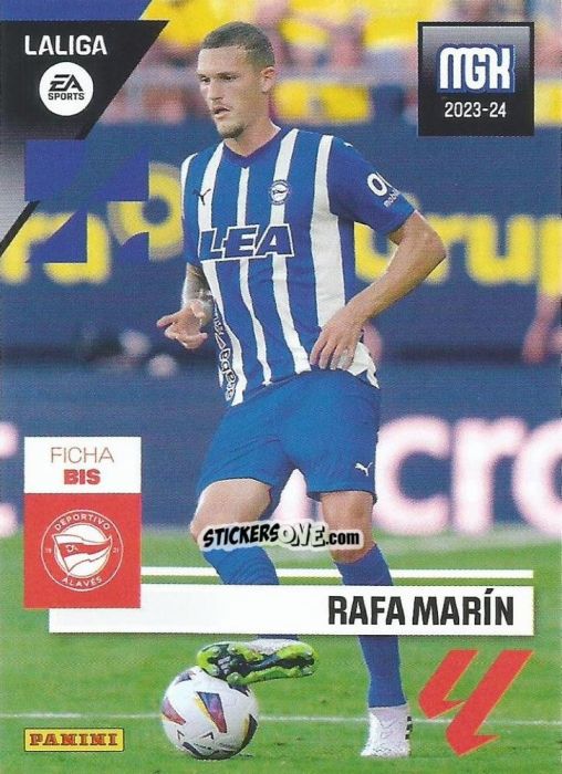 Cromo Rafa Marin - LaLiga 2023-2024. Megacracks n. 22bis - Panini