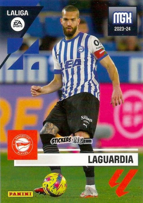 Cromo Laguardia - LaLiga 2023-2024. Megacracks n. 24 - Panini