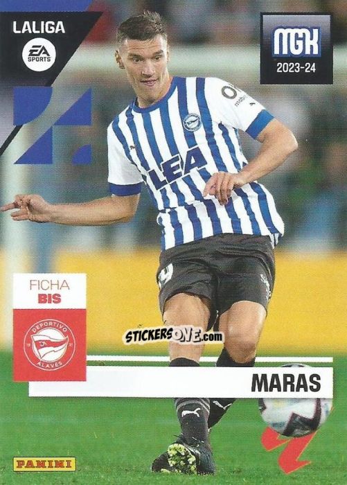 Cromo Maras - LaLiga 2023-2024. Megacracks n. 24bis - Panini