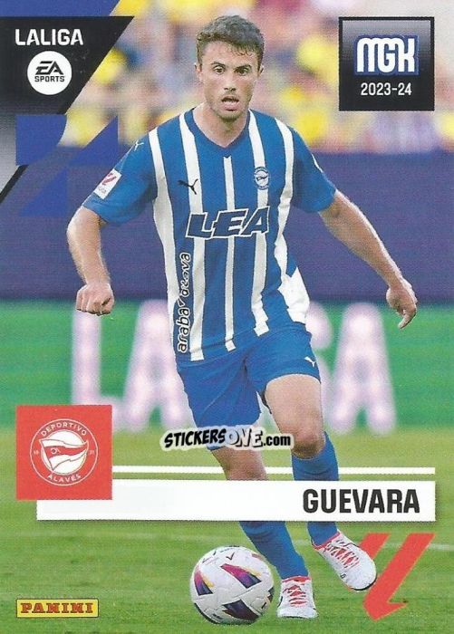 Cromo Guevara - LaLiga 2023-2024. Megacracks n. 28 - Panini