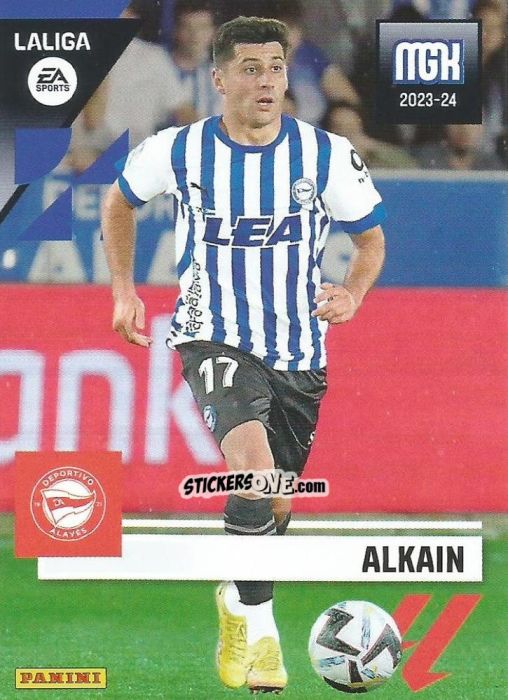 Cromo Alkain - LaLiga 2023-2024. Megacracks n. 30 - Panini