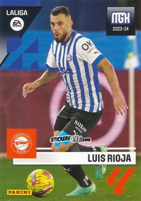 Sticker Luis Rioja - LaLiga 2023-2024. Megacracks n. 33 - Panini