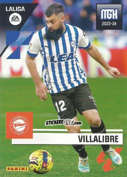 Cromo Villalibre - LaLiga 2023-2024. Megacracks n. 35 - Panini