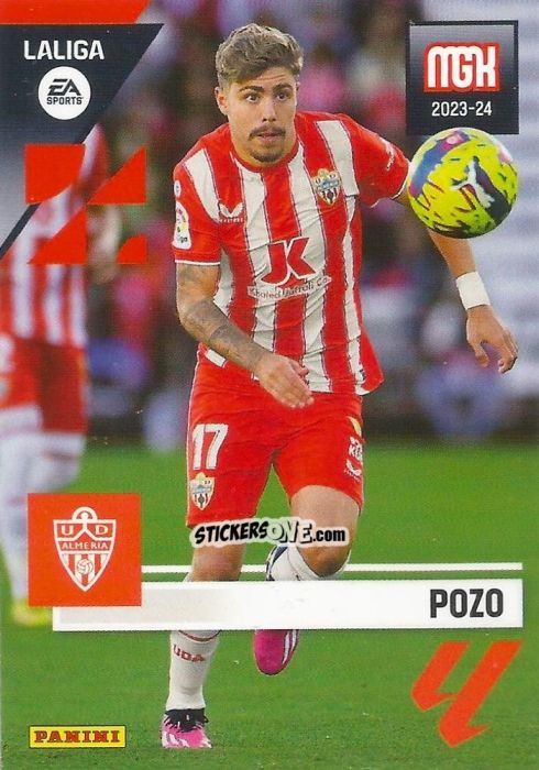 Figurina Pozo - LaLiga 2023-2024. Megacracks n. 40 - Panini